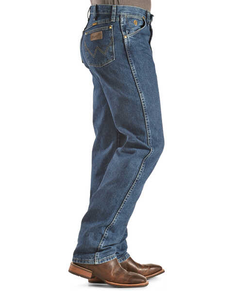 George Strait by Wrangler Men's Cowboy Cut Original Fit Jeans , Denim, hi-res