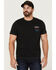 Image #1 - Flag & Anthem Men's Freedom Shield Graphic T-Shirt, Black, hi-res