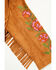 Image #2 - Fornia Toddler Girls' Floral Embroidered Fringe Jacket, Camel, hi-res