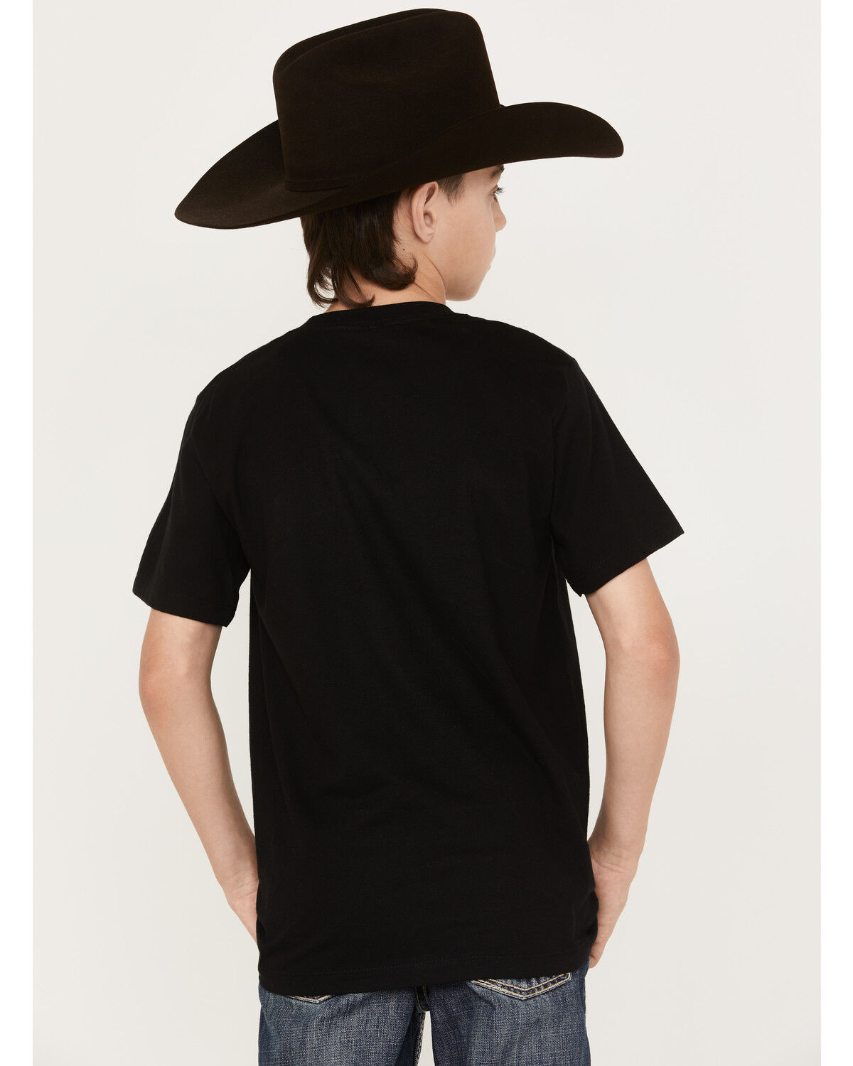 Image #4 - Ariat Boys' Viva Mexico Short Sleeve Graphic T-Shirt, Black, hi-res