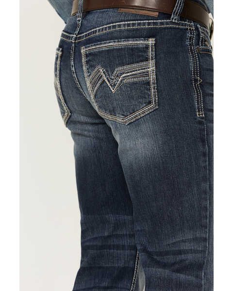 Image #4 - Cody James Men's Moonlight Dark Wash Slim Straight Stretch Denim Jeans, Medium Wash, hi-res