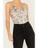 Image #3 - Miss Me Women's Sequin Cropped Tank Top, Silver, hi-res