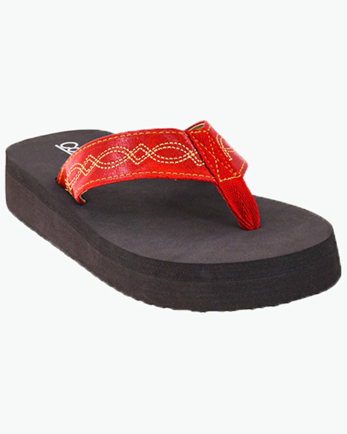 Corky's Women's Overboard Sandals, Red, hi-res