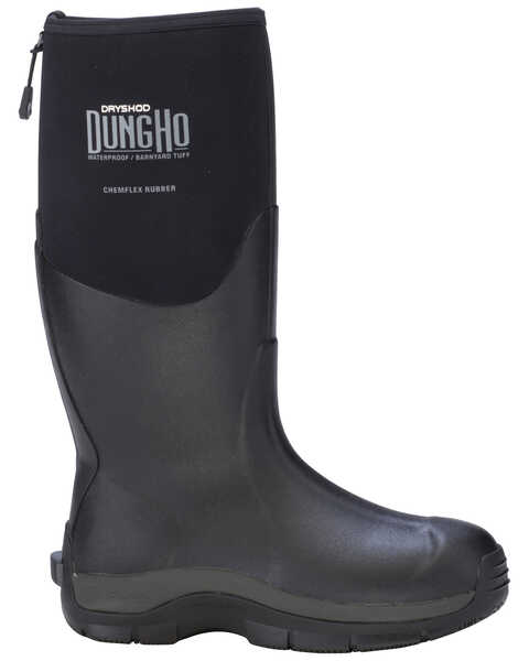 Image #2 - Dryshod Men's Dungho Barnyard Tough Boots, Black, hi-res