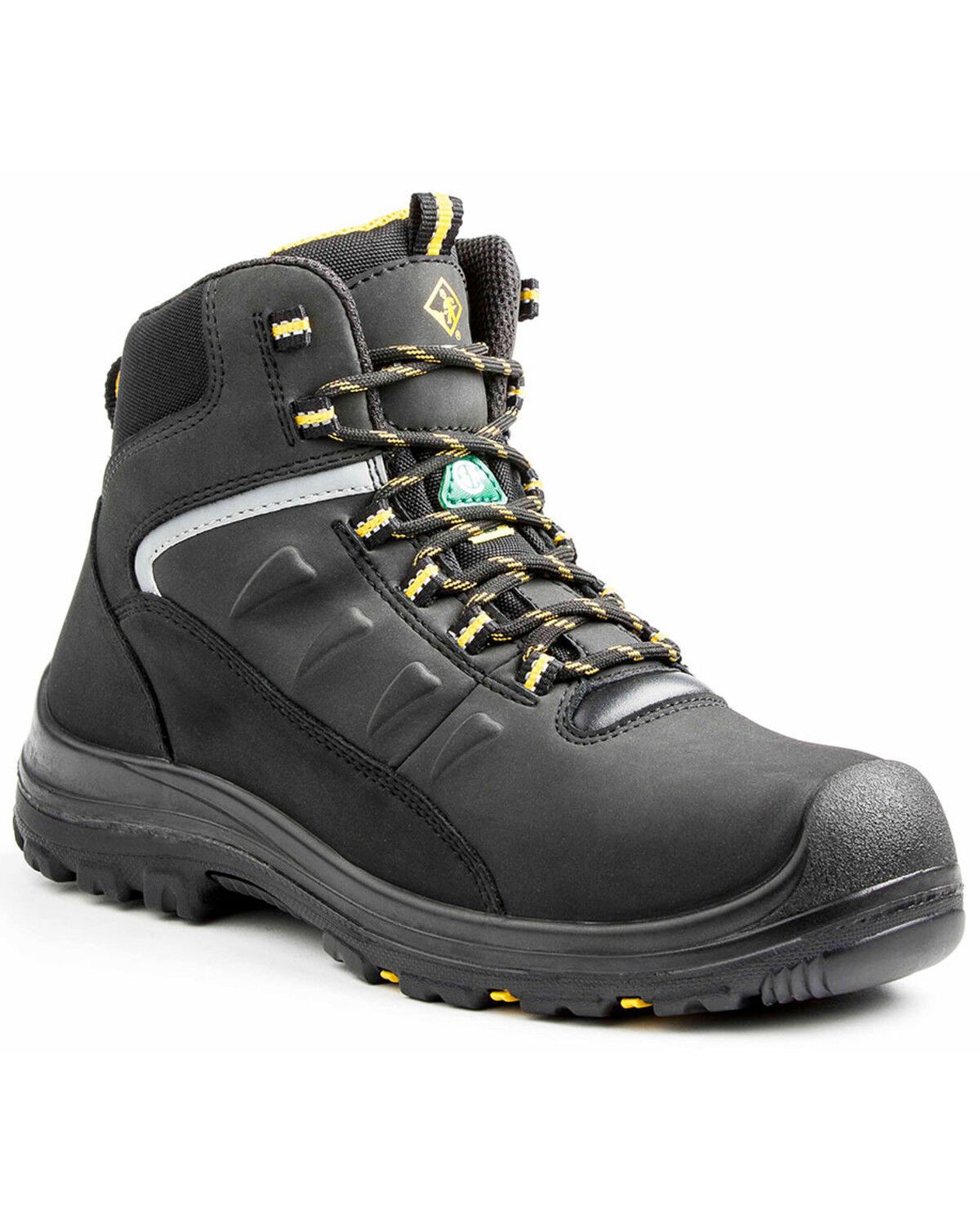 Image #1 - Terra Men's 6" Findlay Shoe - Composite Toe, Black, hi-res