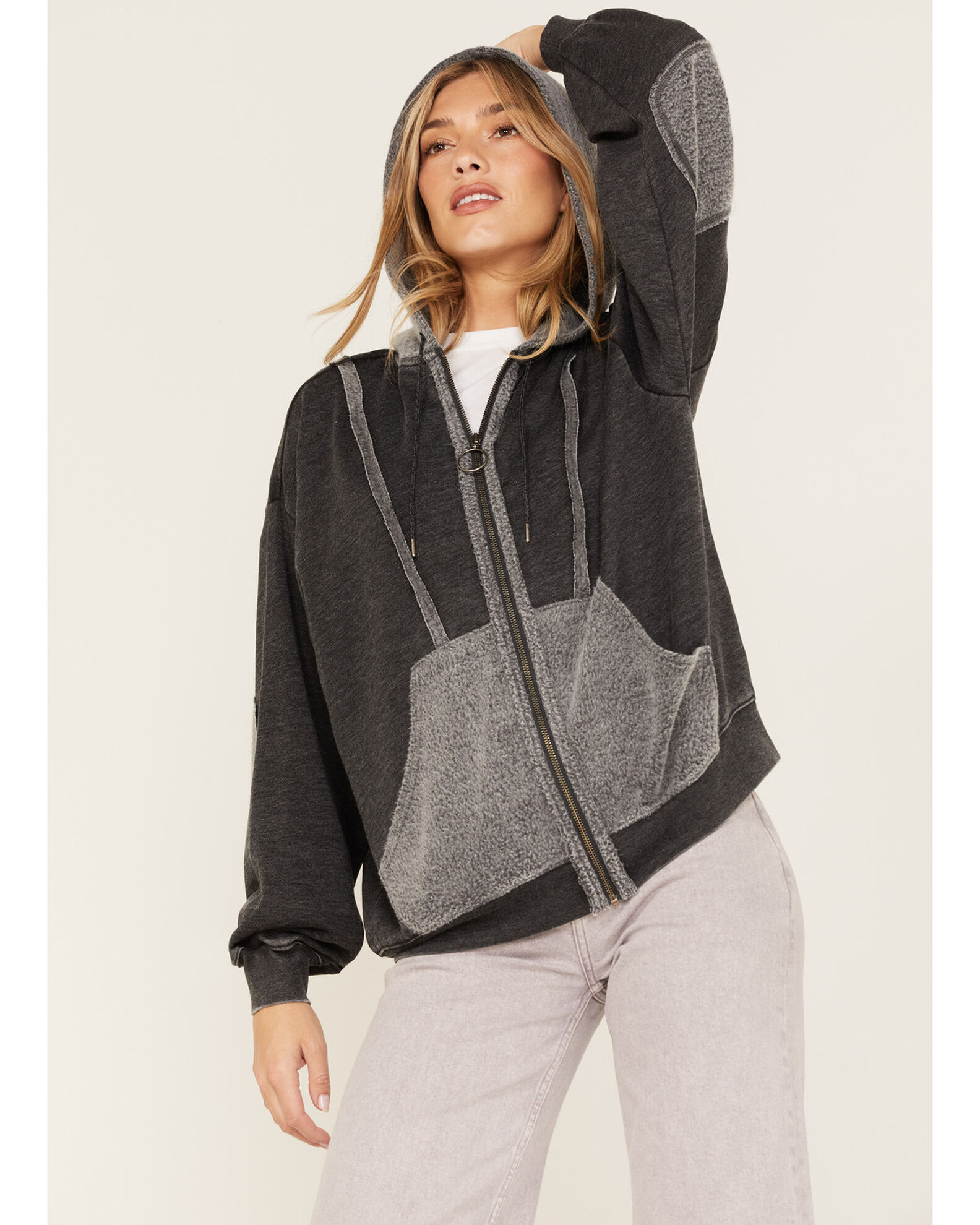 Wolf hoodie women's top