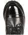 Rocky Women's Side Zipper Work Boots - Round Toe, Black, hi-res