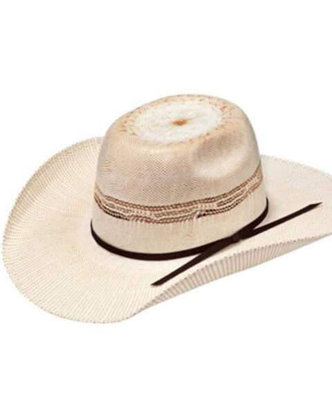 Ariat Bangora Straw Cowboy Hat , Ivory, hi-res