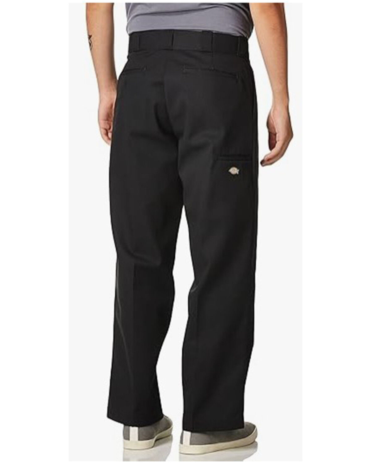 Image #2 - Dickies Men's Loose Fit Double Knee Work Pants, Black, hi-res