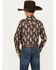 Image #4 - Cody James Boys' Flea Market Paisley Print Long Sleeve Snap Western Shirt, Brown, hi-res