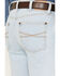 Image #4 - Blue Ranchwear Men's Mountain West Light Wash Stackable Straight Stretch Denim Jeans, Light Wash, hi-res