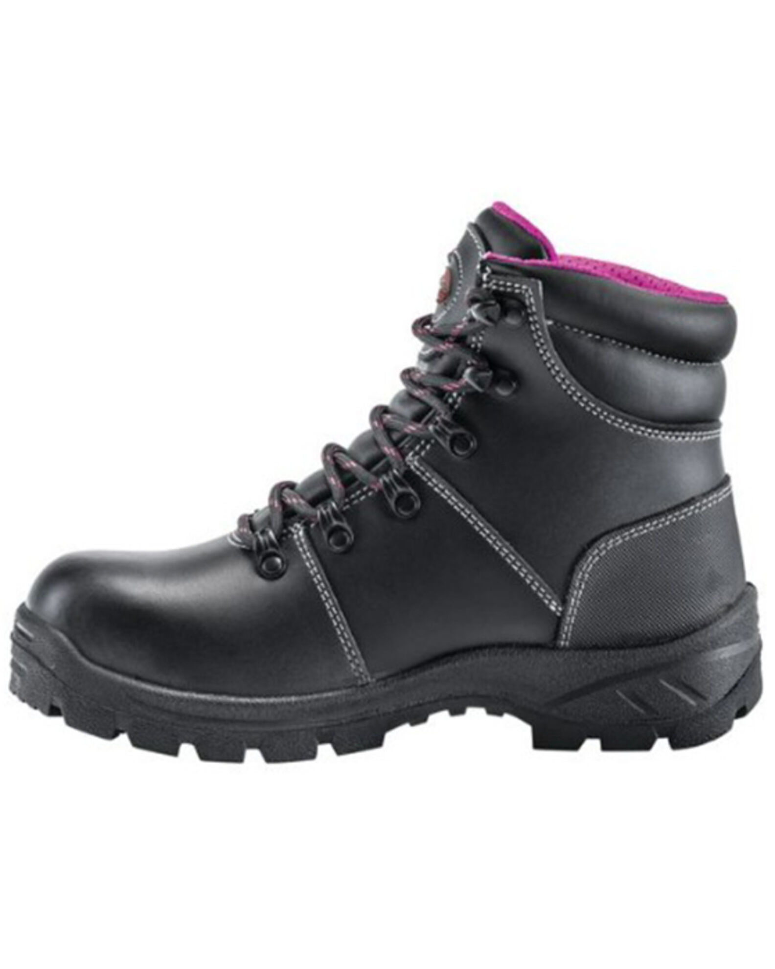 Avenger Women s Builder Mid 6 Lace Up Waterproof Work Boots Steel Toe Country Outfitter