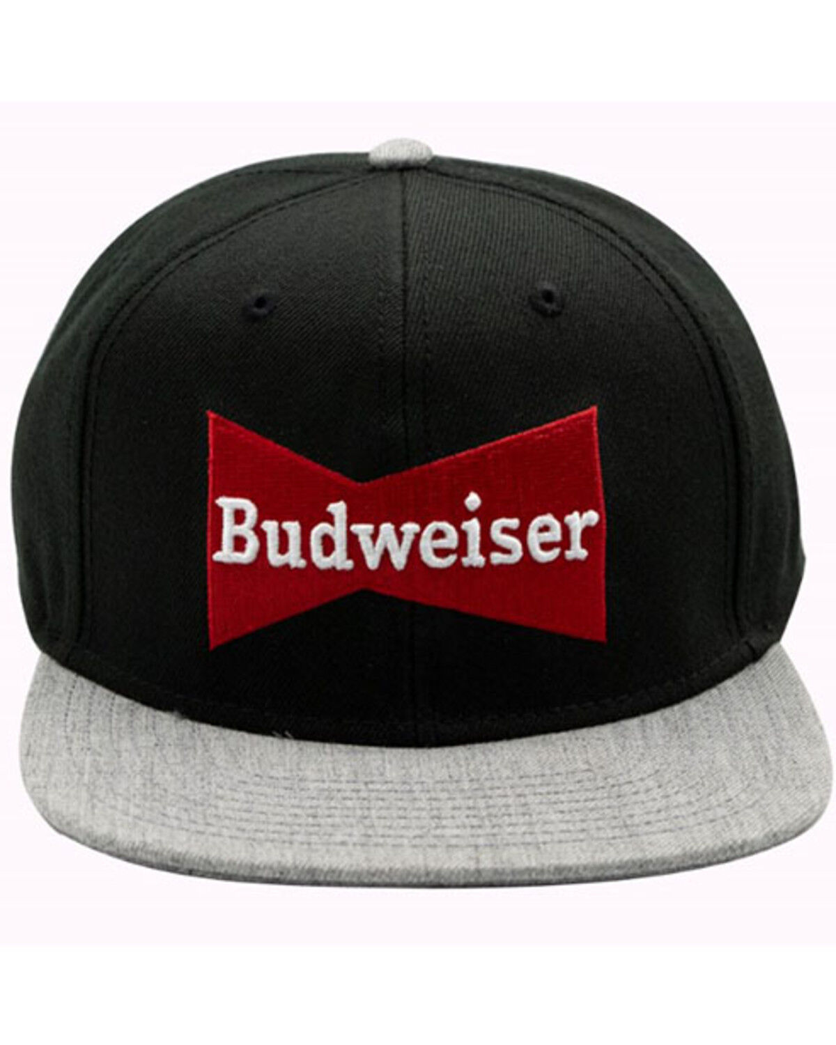 Image #3 - H Bar C Men's Budweiser Embroidered Logo Ball Cap, Black, hi-res