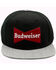 Image #3 - H Bar C Men's Budweiser Embroidered Logo Ball Cap, Black, hi-res