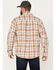 Image #4 - Brothers and Sons Men's Casual Plaid Long Sleeve Button-Down Western Shirt, Suntan, hi-res
