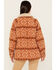Image #4 - Shyanne Women's Southwestern Blanket Sherpa Lined Jacket, Caramel, hi-res