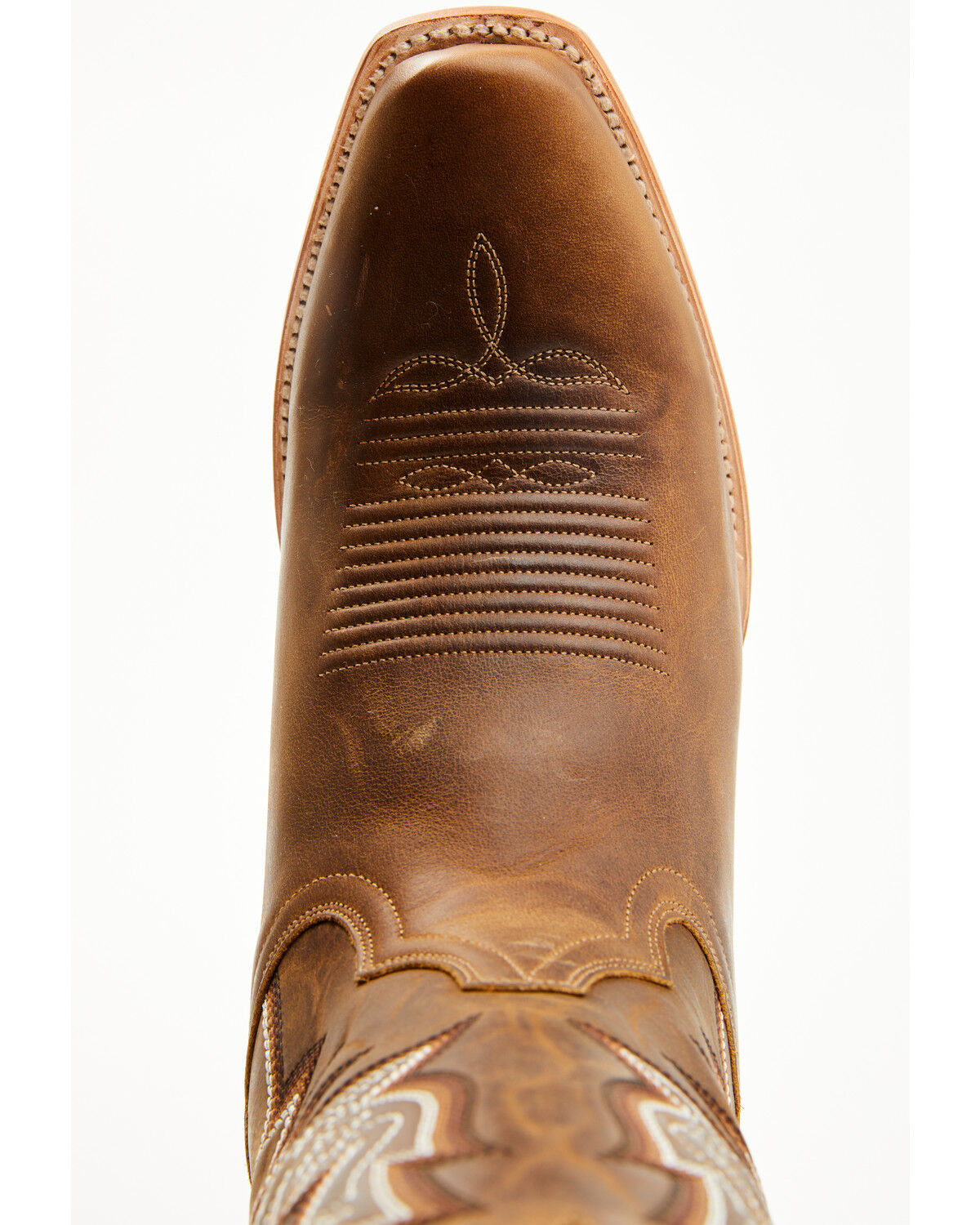 Image #6 - Dan Post Men's Roman Tall Western Boots - Square Toe, Tan, hi-res