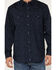 Image #3 - Moonshine Spirit&reg; Men's Wrangler Micro Floral Long Sleeve Snap Western Shirt, Navy, hi-res
