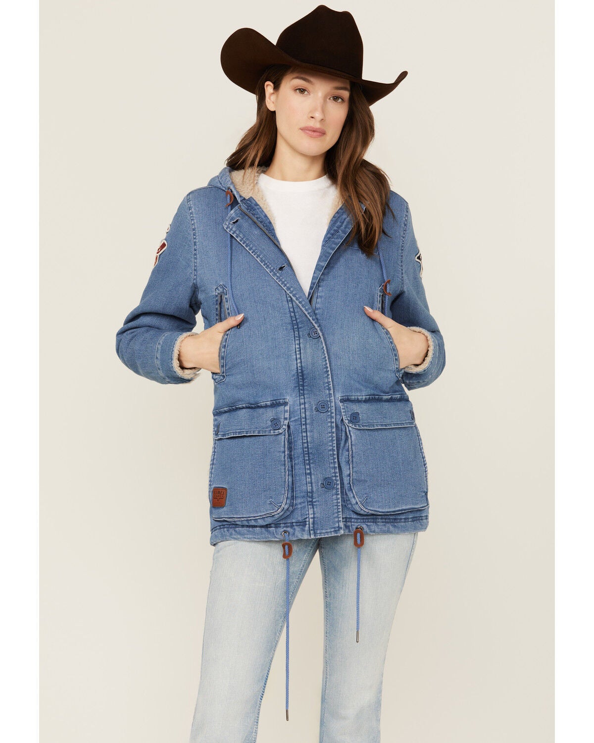Kimes Ranch Women's All Weather Anorak Jacket, Blue, hi-res