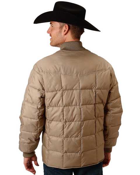 Image #3 - Roper Men's Rangegear Insulated Jacket, Brown, hi-res