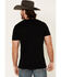 Cody James Men's Black Mexico Eagle Graphic T-Shirt , Black, hi-res