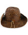Image #3 - Shyanne Women's Embellished Straw Cowboy Hat, Brown, hi-res