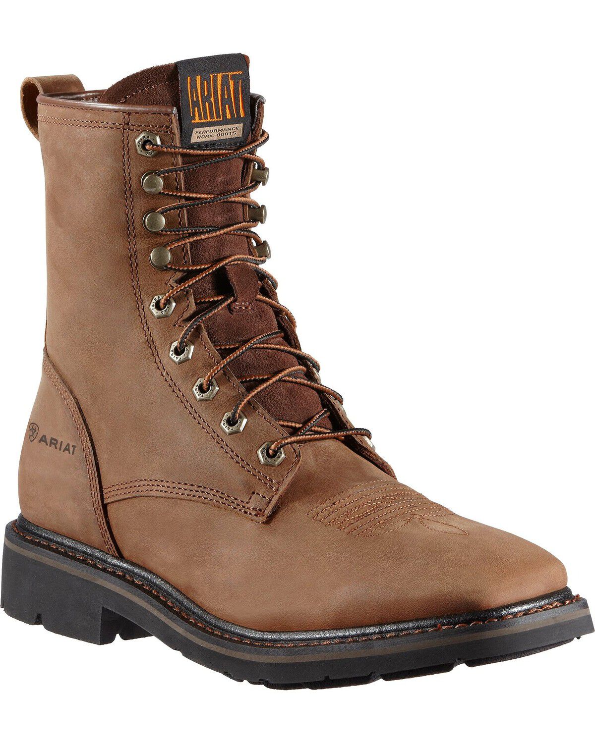 8 lace up work boots