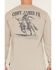 Image #4 - Cody James Men's FR Solid Bull Long Sleeve Graphic Work T-Shirt, Tan, hi-res