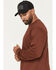 Image #3 - Cody James Men's FR Bull Solid Long Sleeve Work T-Shirt, Burgundy, hi-res