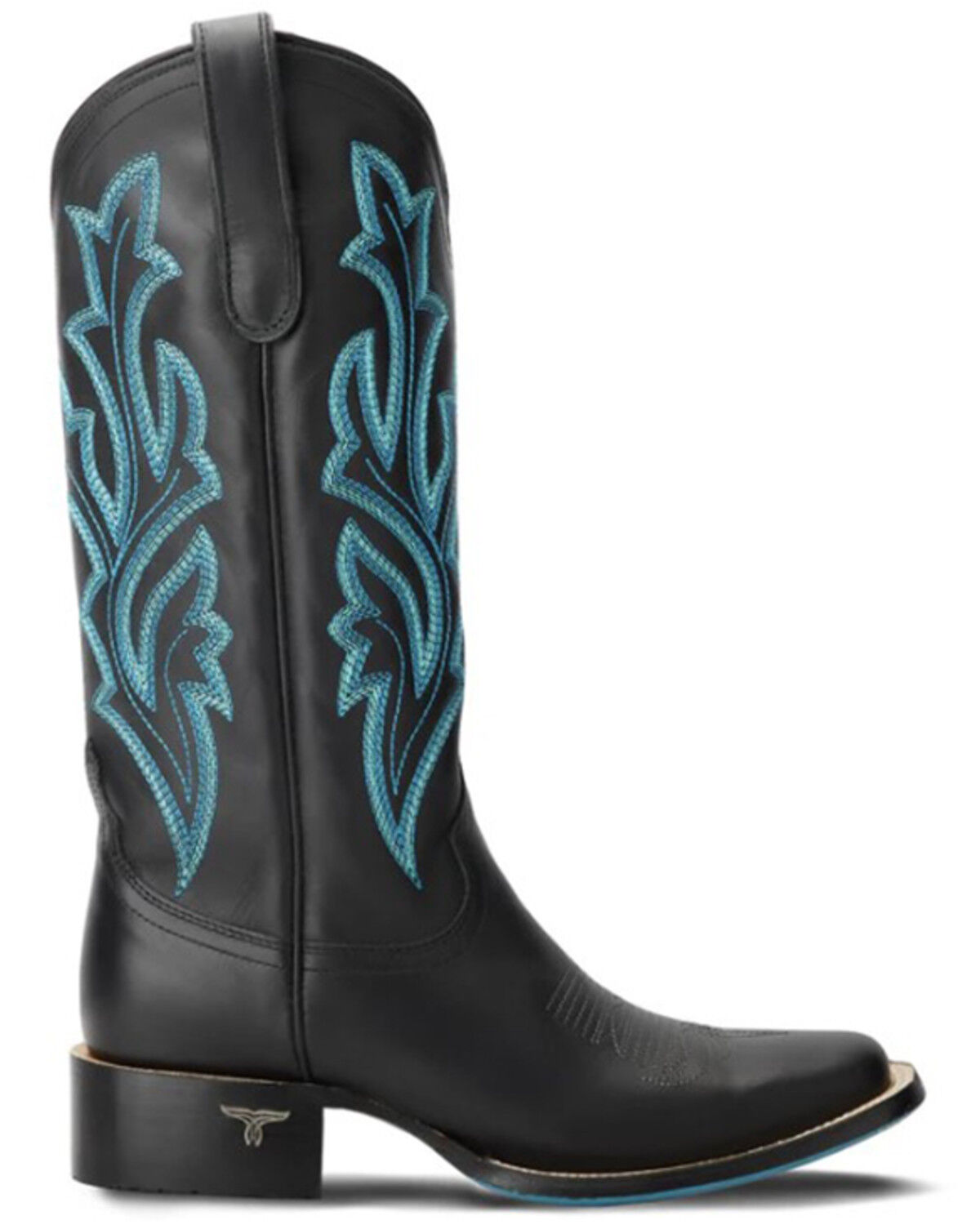 Image #2 - Lane Women's Classic Western Boots - Square Toe, Jet Black, hi-res