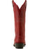 Image #3 - Ariat Girls' Casanova Western Boots - Snip Toe, Red, hi-res