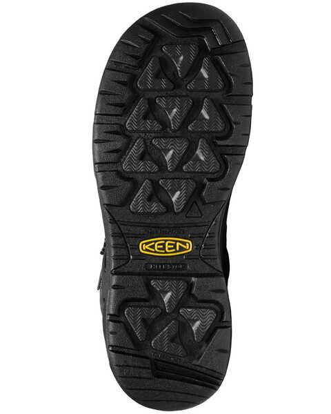 Image #5 - Keen Men's Black Dover Waterproof Work Boots - Composite Toe, Black, hi-res