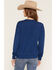 Image #4 - Shyanne Women's Dear America Long Sleeve Graphic Tee, Navy, hi-res
