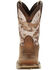 Image #5 - Durango Boys' Rebel Desert Camo Western Boots - Square Toe, Brown, hi-res