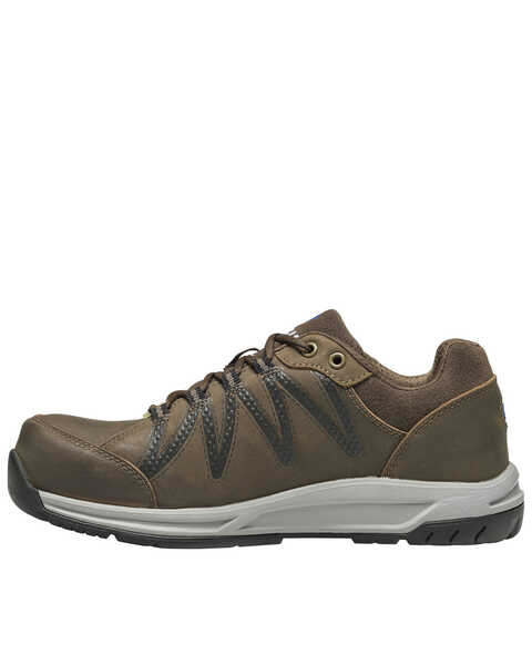 Image #3 - Nautilus Men's Volt Leather Work Shoes - Composite Toe, Brown, hi-res