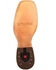 Durango Men's Brown Exotic Full-Quill Ostrich Western Boots - Square Toe, Dark Brown, hi-res