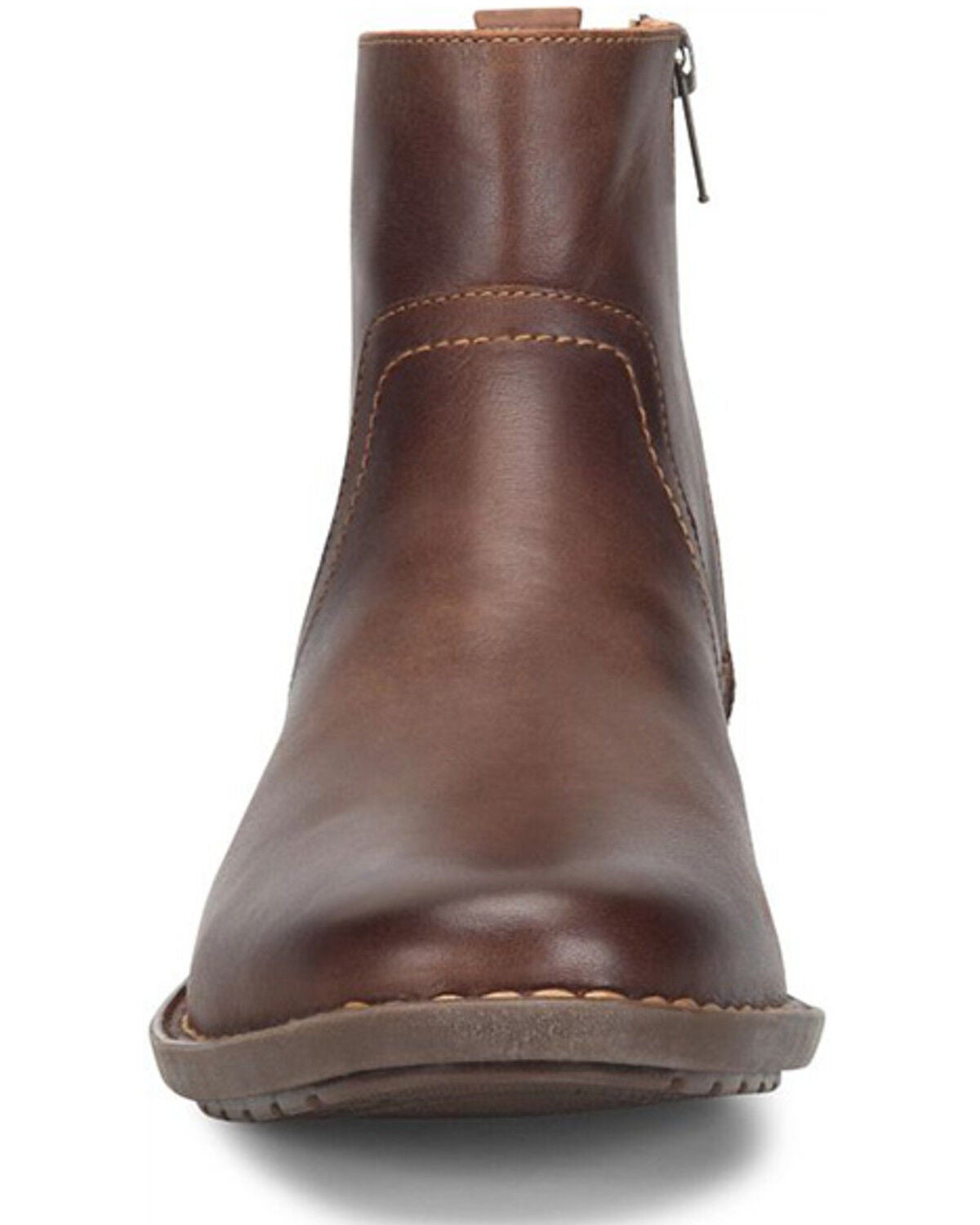 Born Men's Reed Ankle Boots - Round Toe, Brown