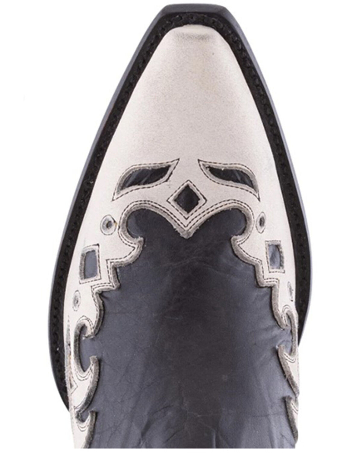 Image #6 - Double D Ranch Women's Dead or Alive Western Boots - Snip Toe, Black, hi-res