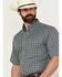 Image #2 - Wrangler Riata Men's Assorted Plaid Print Short Sleeve Button-Down Western Shirt , Multi, hi-res