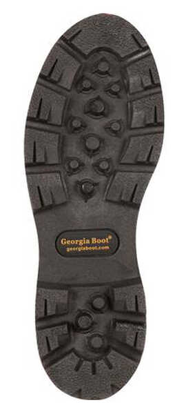 Georgia Boot Men's Homeland Waterproof Work Boots - Round Toe, Brown, hi-res