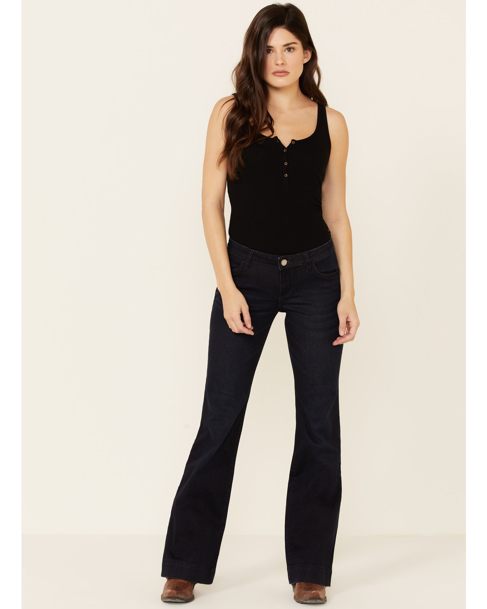 Wrangler retro mae discount wide leg jean