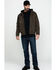 Image #6 - Ariat Men's Wren Rebar Washed Dura Canvas Insulated Work Coat - Big & Tall, Loden, hi-res