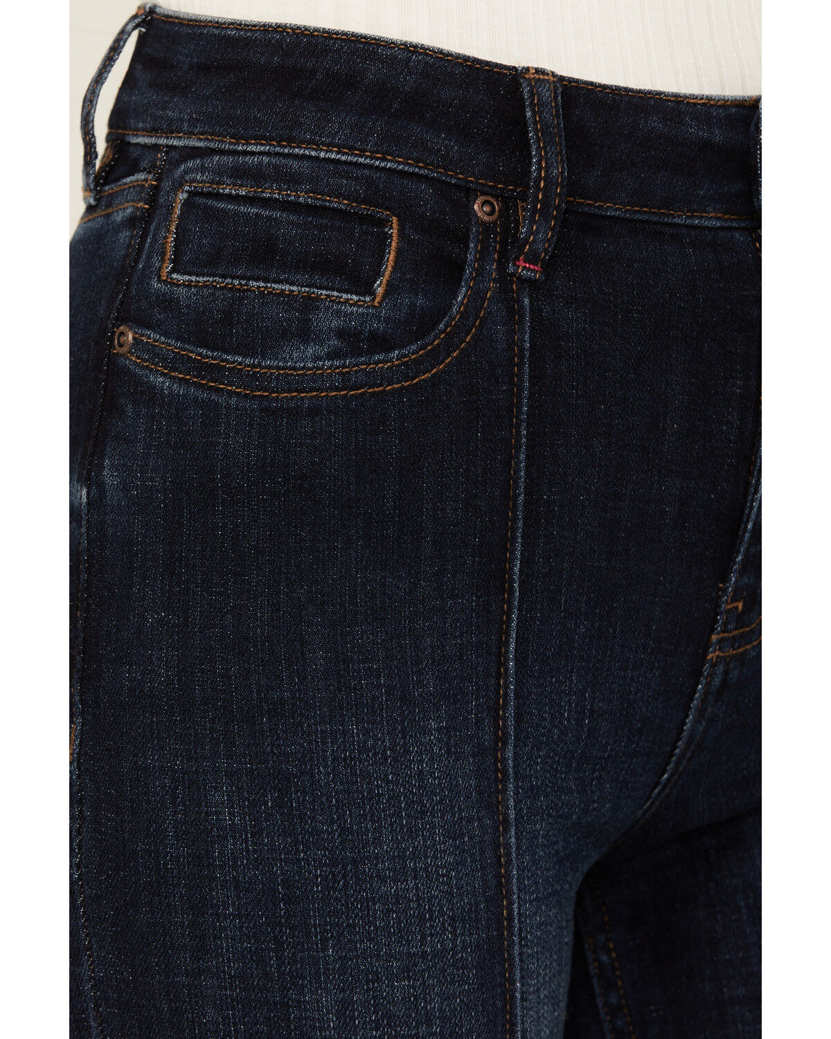 Image #2 - Idyllwind Women's Legend High Rise Seamed Bootcut Comfort Stretch Denim Jeans, Dark Wash, hi-res