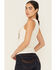 Image #4 - Idyllwind Women's Outlaw Livin Sleeveless Ribbed Tank Top, Ivory, hi-res