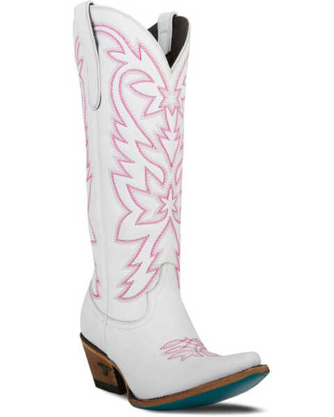 Lane Women's Smokeshow Western Boots - Snip Toe, White, hi-res