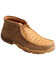 Image #1 - Twisted X Men's Exotic Full-Quill Ostrich Skin Casual Shoes - Moc Toe, Tan, hi-res