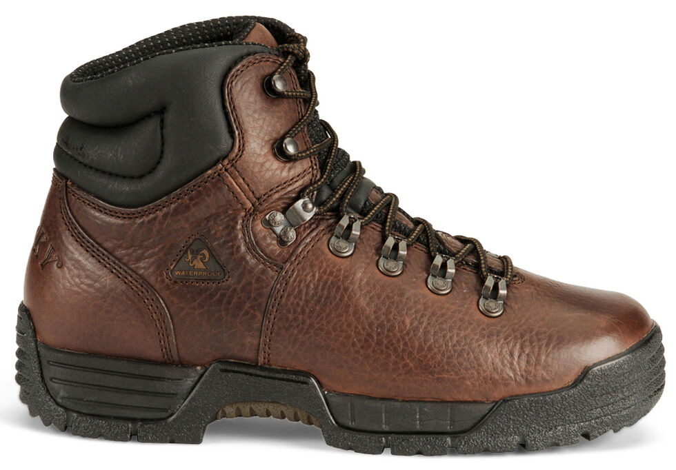 Rocky 6" Non-Steel Toe Mobilite Work Boots, Brown, hi-res