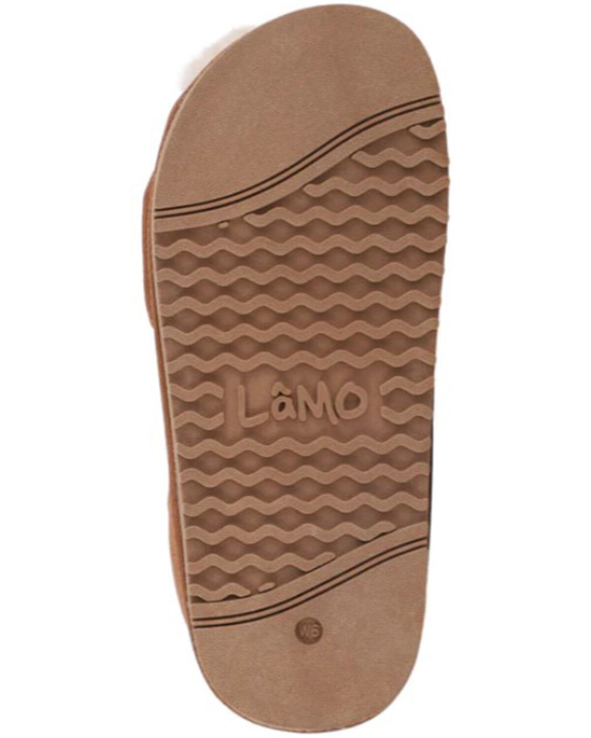 Image #7 - Lamo Footwear Women's Apma Open Toe Wrap Slippers, Chestnut, hi-res