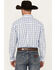 Image #4 - Wrangler Men's Classics Plaid Print Long Sleeve Button-Down Western Shirt - Big, Blue, hi-res