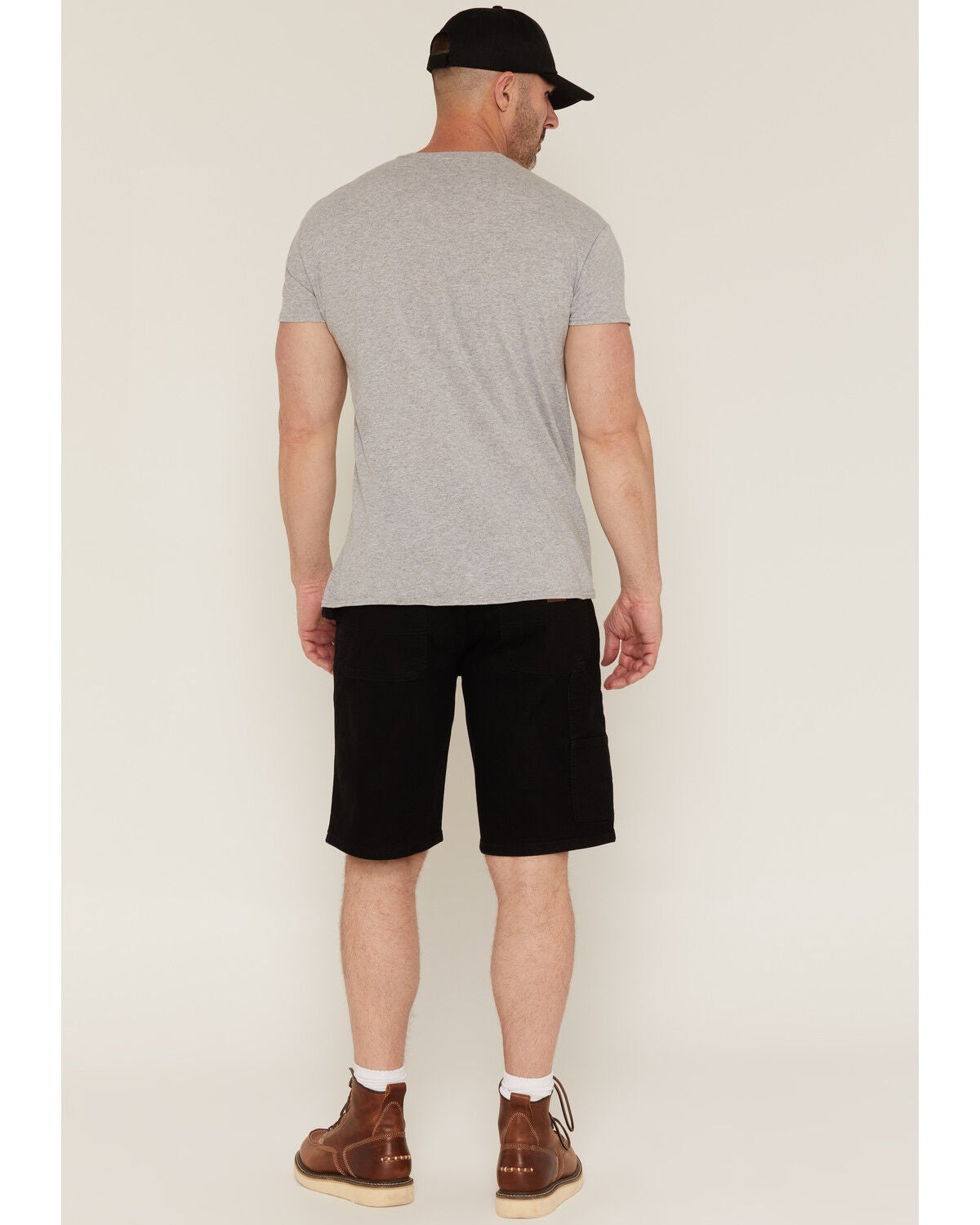 Image #3 - Dickies Men's 11" Utility Stretch Denim Shorts, Black, hi-res